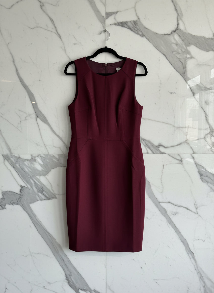 Trina Turk Rouge Dress in Burgundy - Size 8