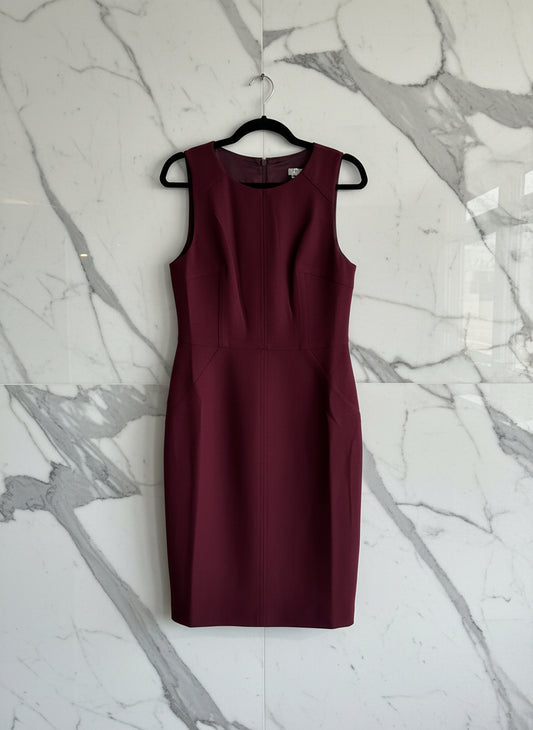 Trina Turk Rouge Dress in Burgundy - Size 8