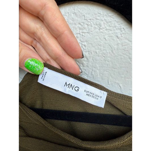 Mango Body Con Dress - XXS