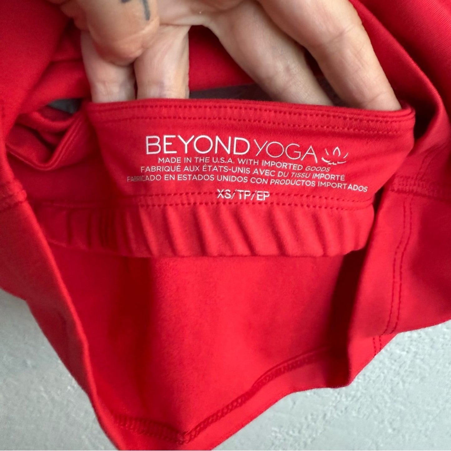 Red Sleeveless Women's Top