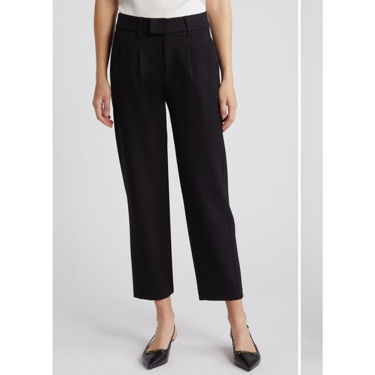 Wit & Wisdom 'Ab'Solution Skyrise Pleated Ankle Straight Leg Pants size 2