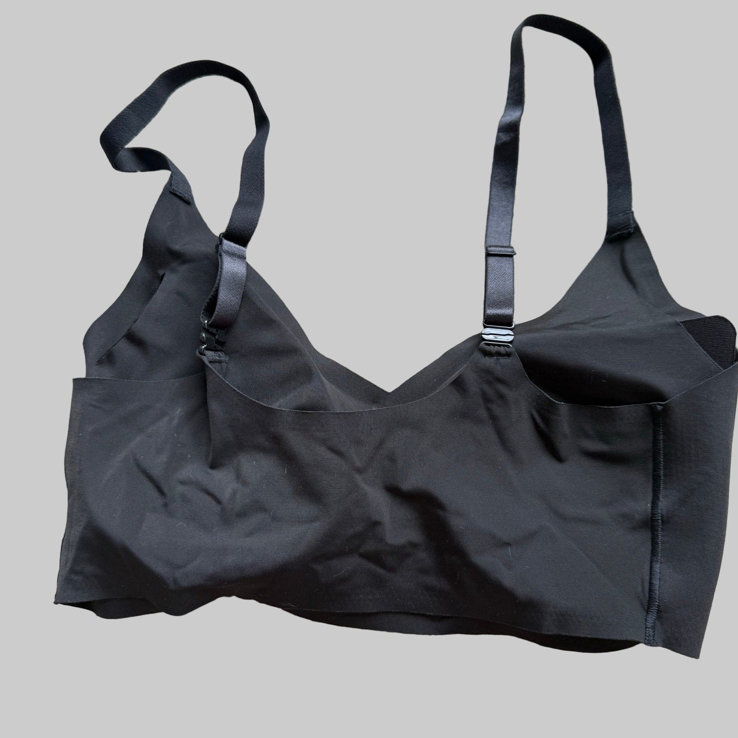 True & Co Convertible Black Bra - Size Medium