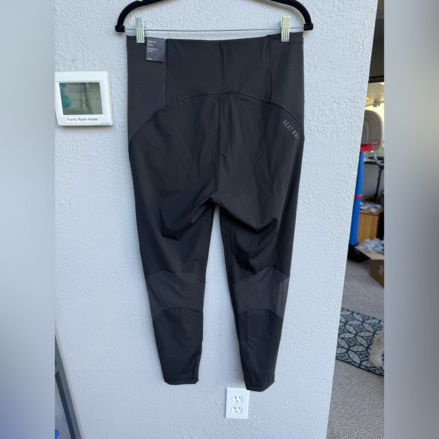 High-Rise Black Training Leggings - Size XL