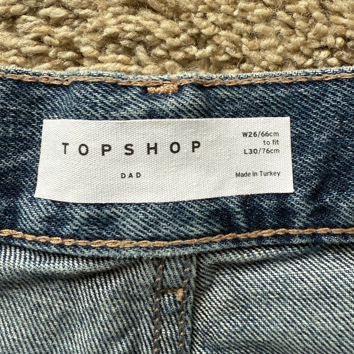 Topshop Dad Jeans - Size 26