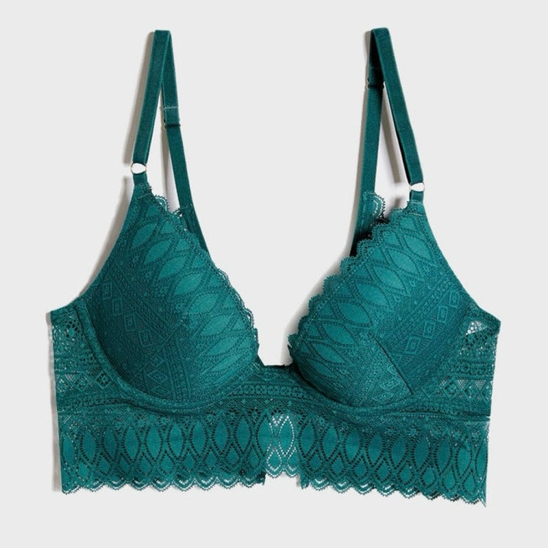 Etam Emerald Green Push Up Bra - Size 36C
