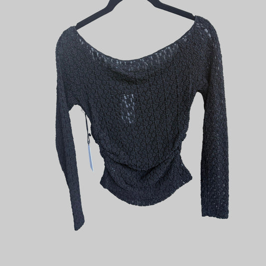 ASTR Boat Neck Lace Top - Small