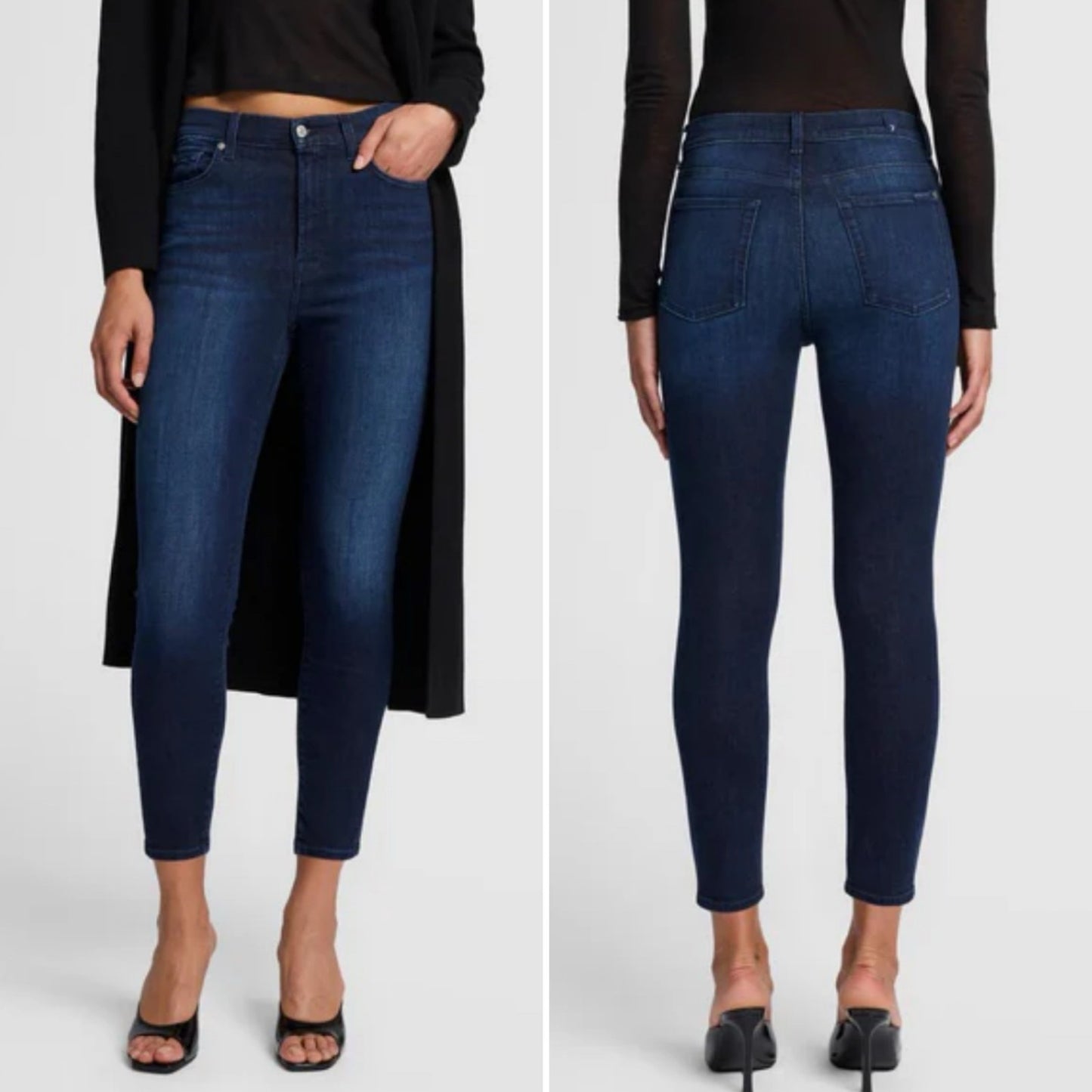 SEVEN High Waist Skinny Jeans - Size 24 - * PI