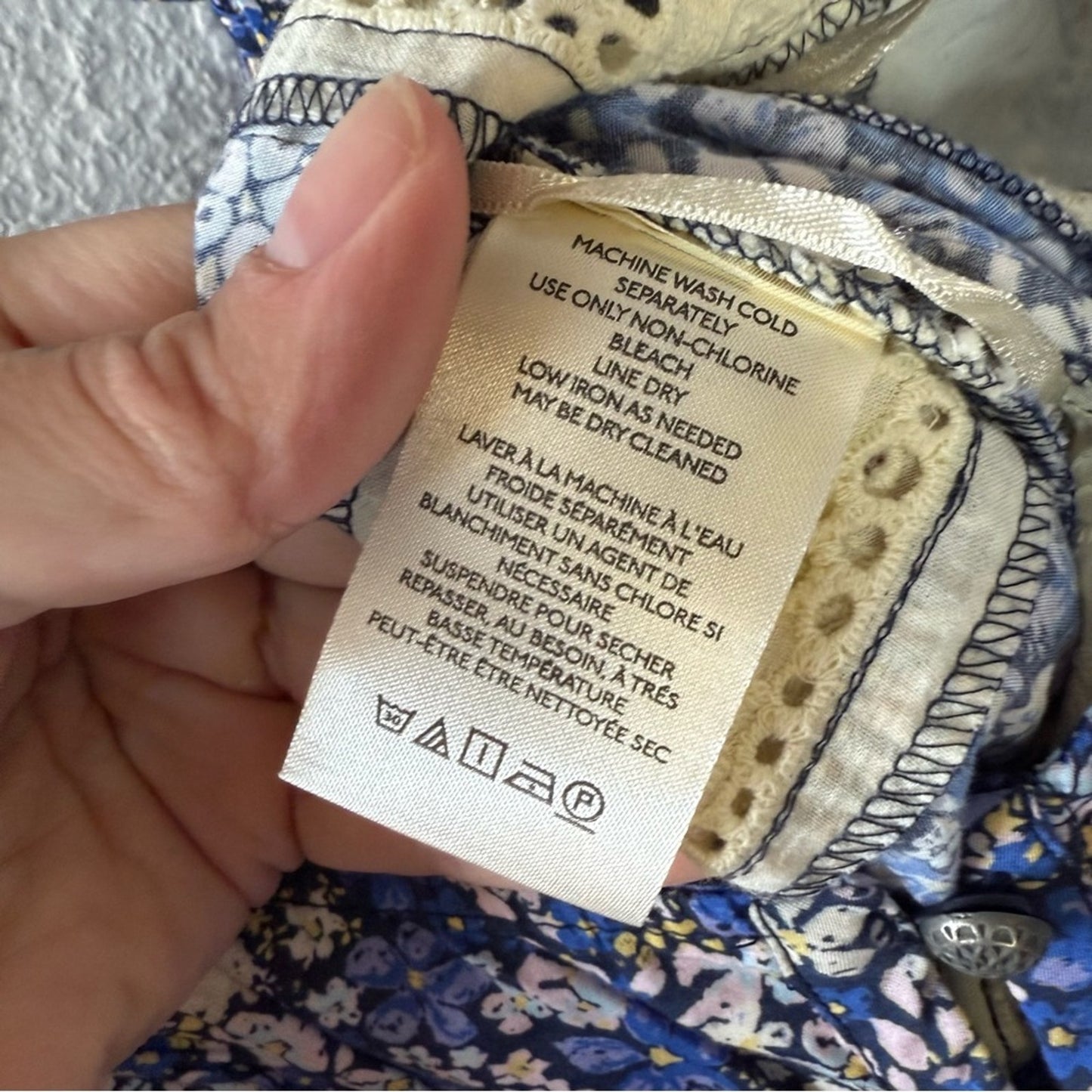 Floral Free People Women's Top - XL