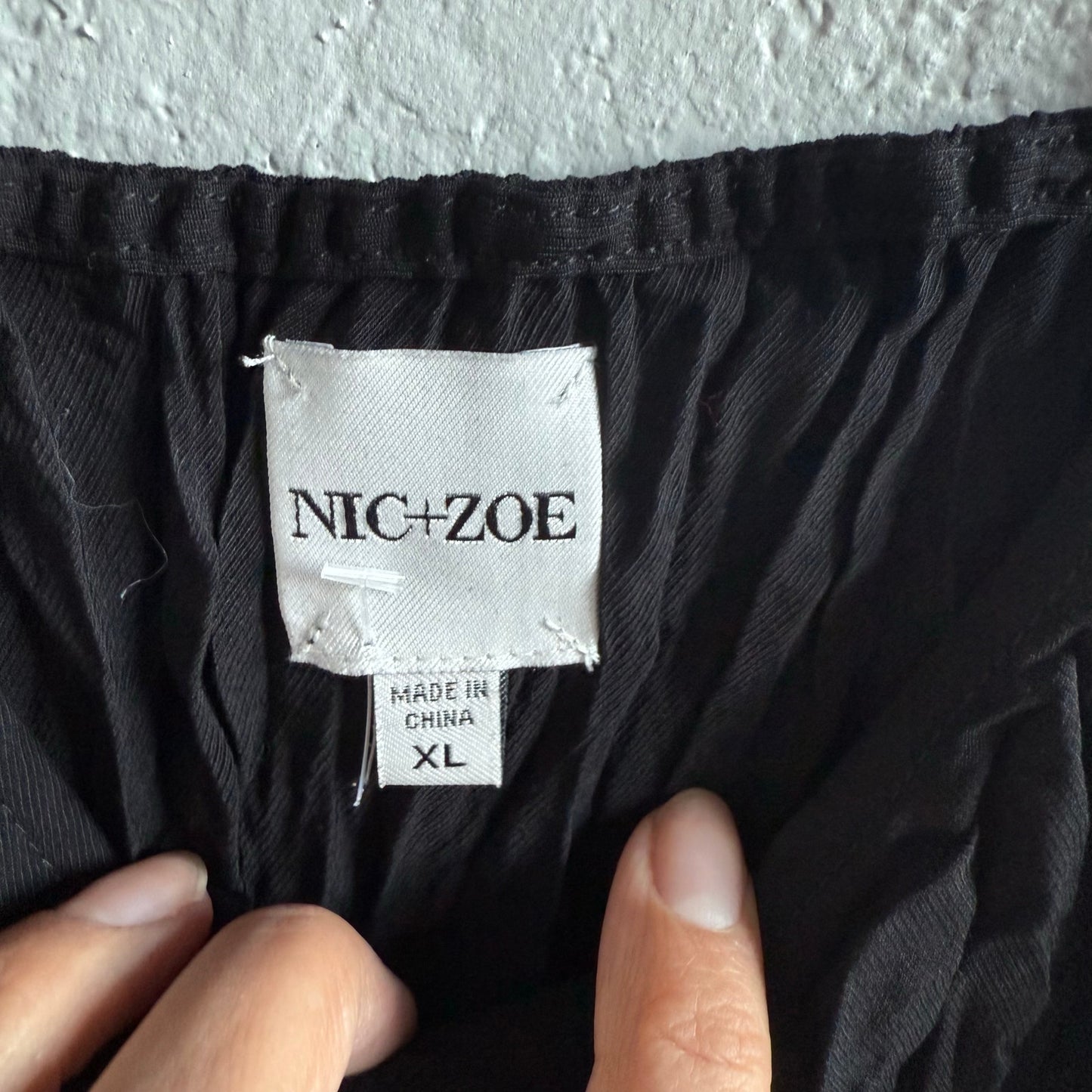 Nic + Zoe Crinkle Crush Tank - XL