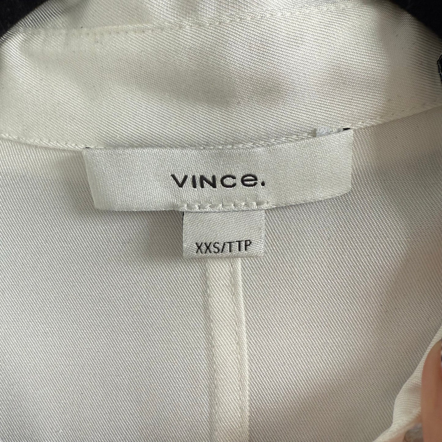 Vince Silk Blend Button Up Blouse - Size XXS