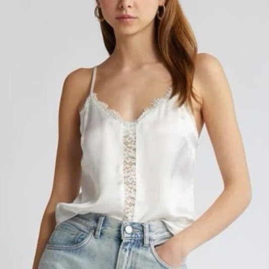 Open Edit satin-y tank - XS
