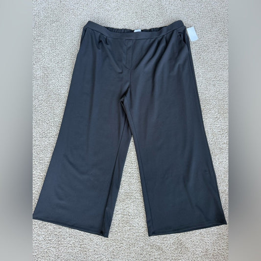 Nordstrom Rack Black Wide-Leg Pants - Size 3XL