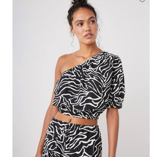 Rails one shoulder crop top - XS