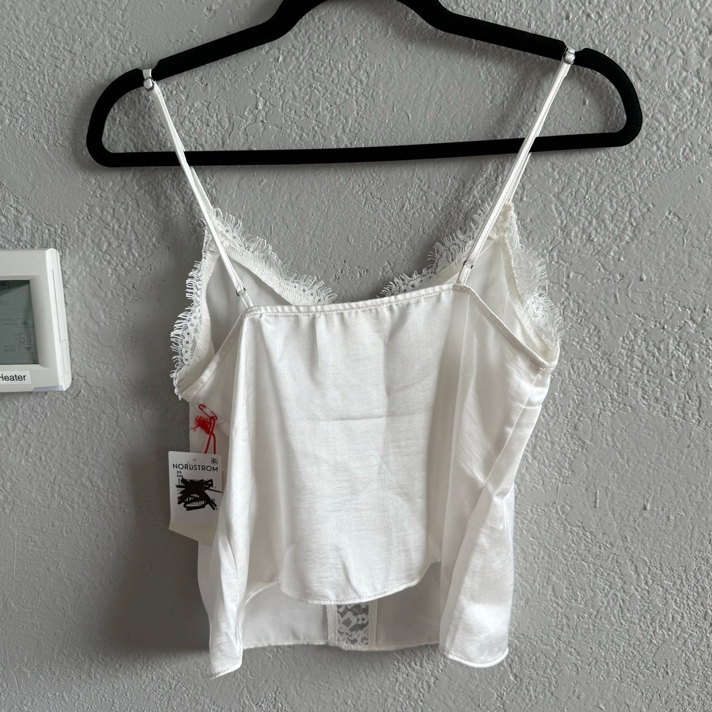 Open Edit satin-y tank - XS