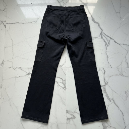 Sanctuary Classic Black Cargo Pants - Size 25