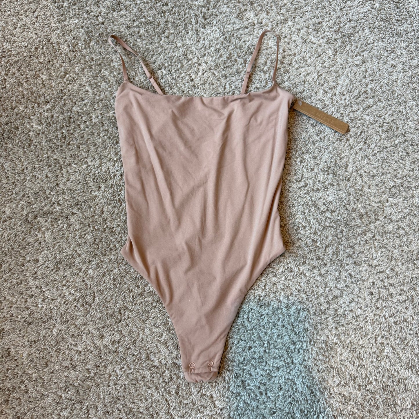 SKIMS Fits Everybody Thong Bodysuit - Size XS