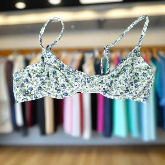 Floral Underwire Bikini Top Topshop - Size 32A