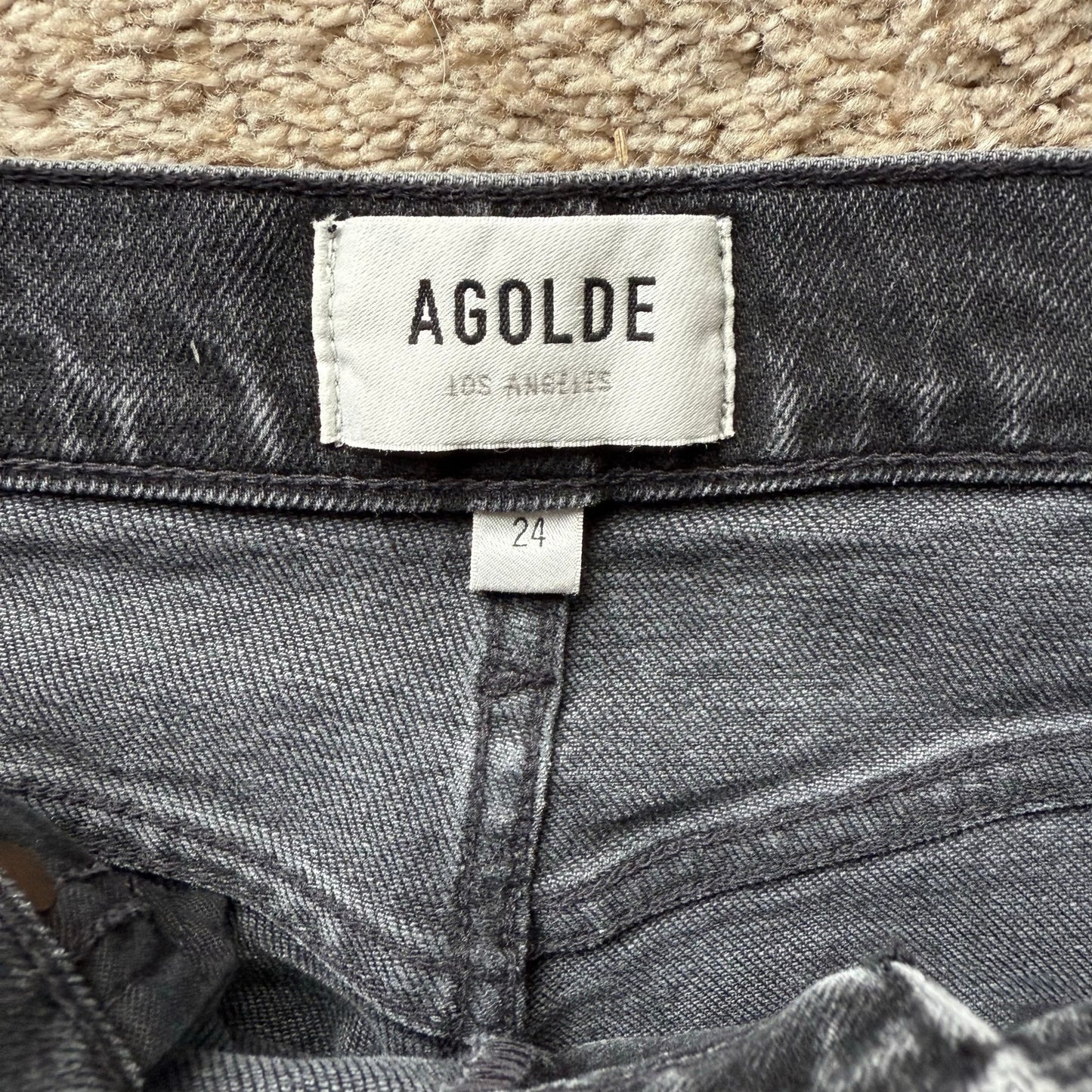 Agolde High Rise Jeans - Size 24