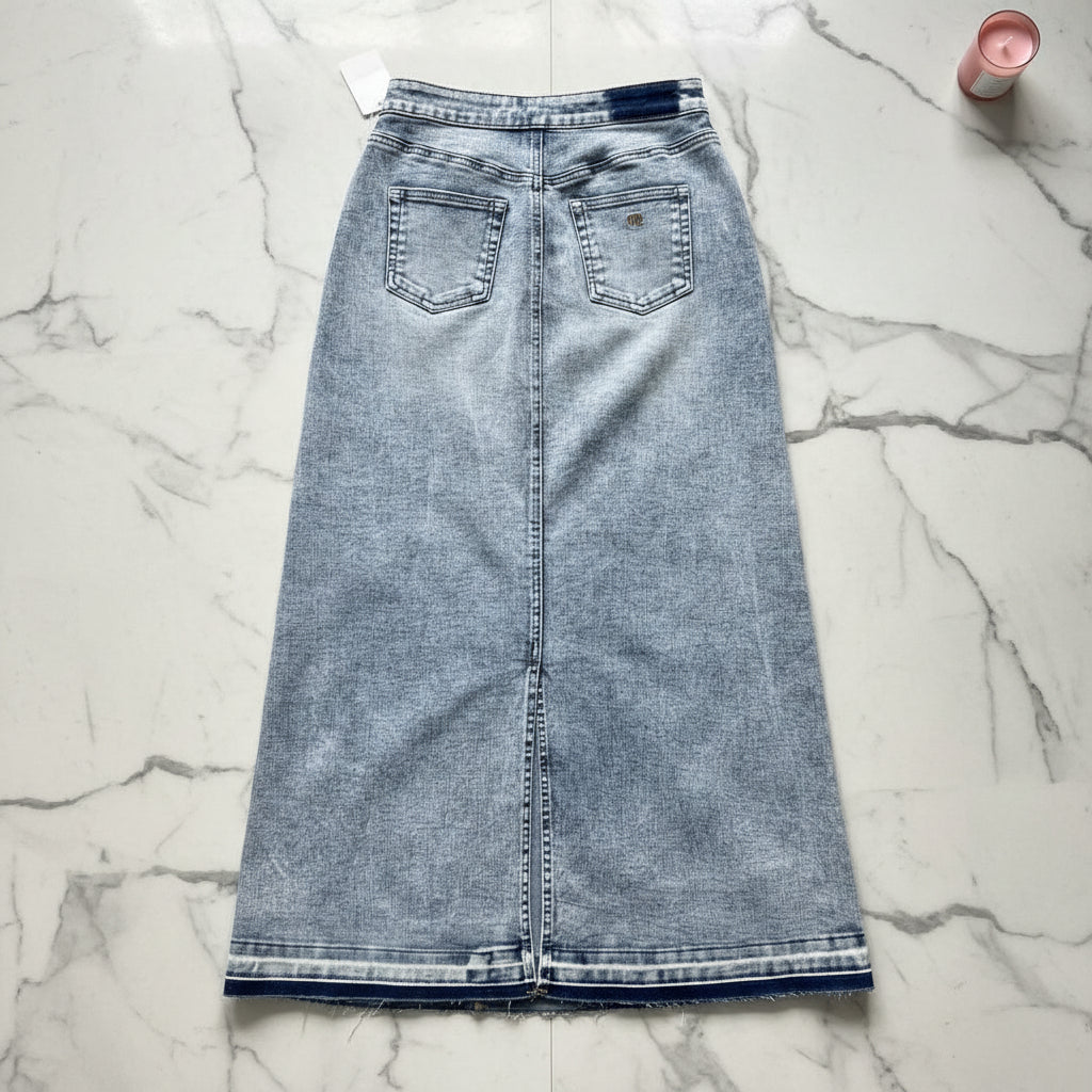 Wash Lab Denim Maxi Skirt - Size 25