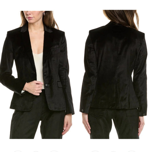 Rag & Bone Black Velvet Blazer - Size 00
