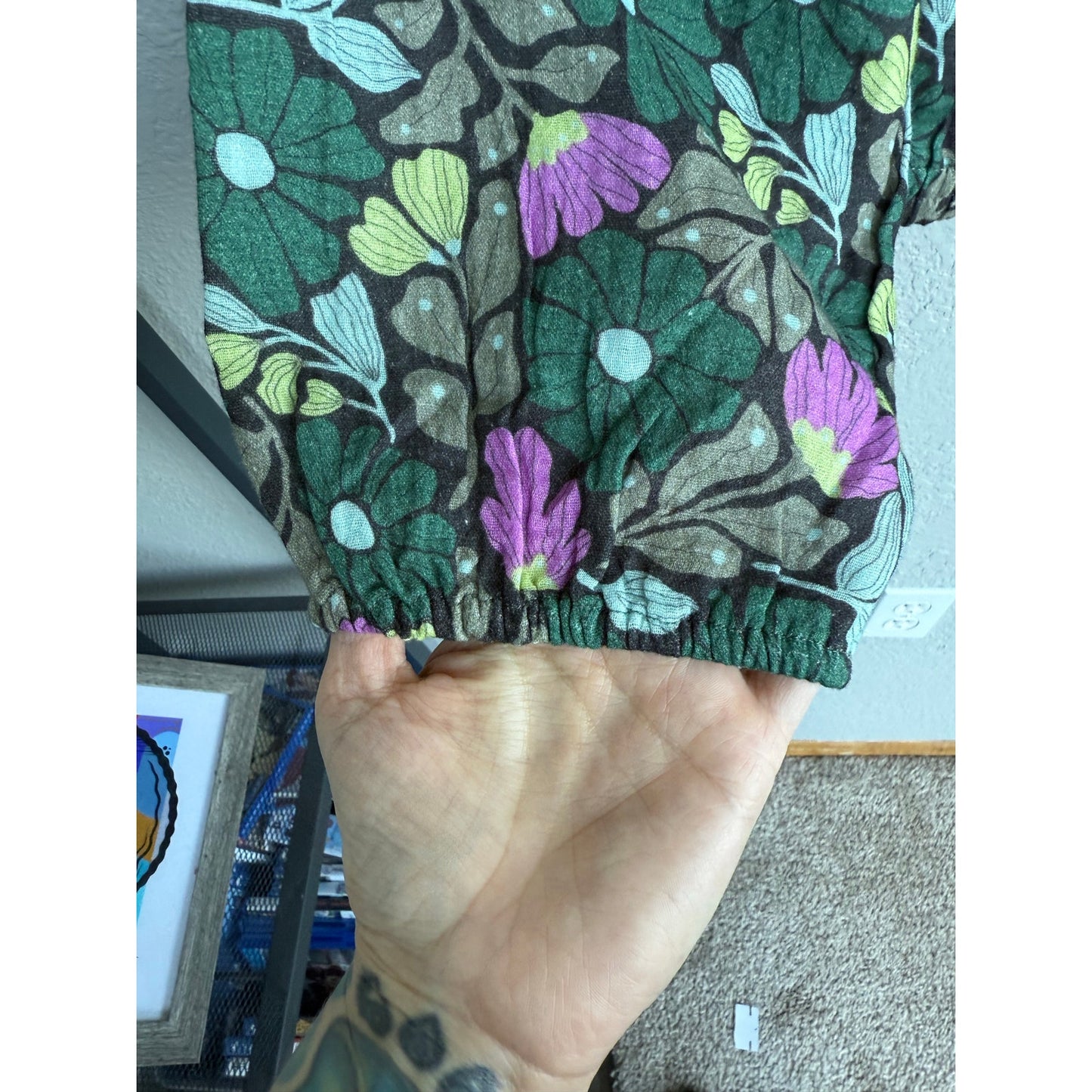 Marine Layer Floral Top Size XL
