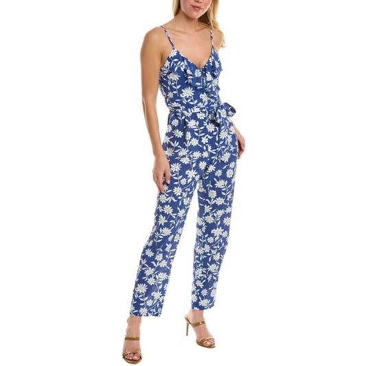 Area Stars Jumpsuit - Blue Floral - NWT - XL - $34.99