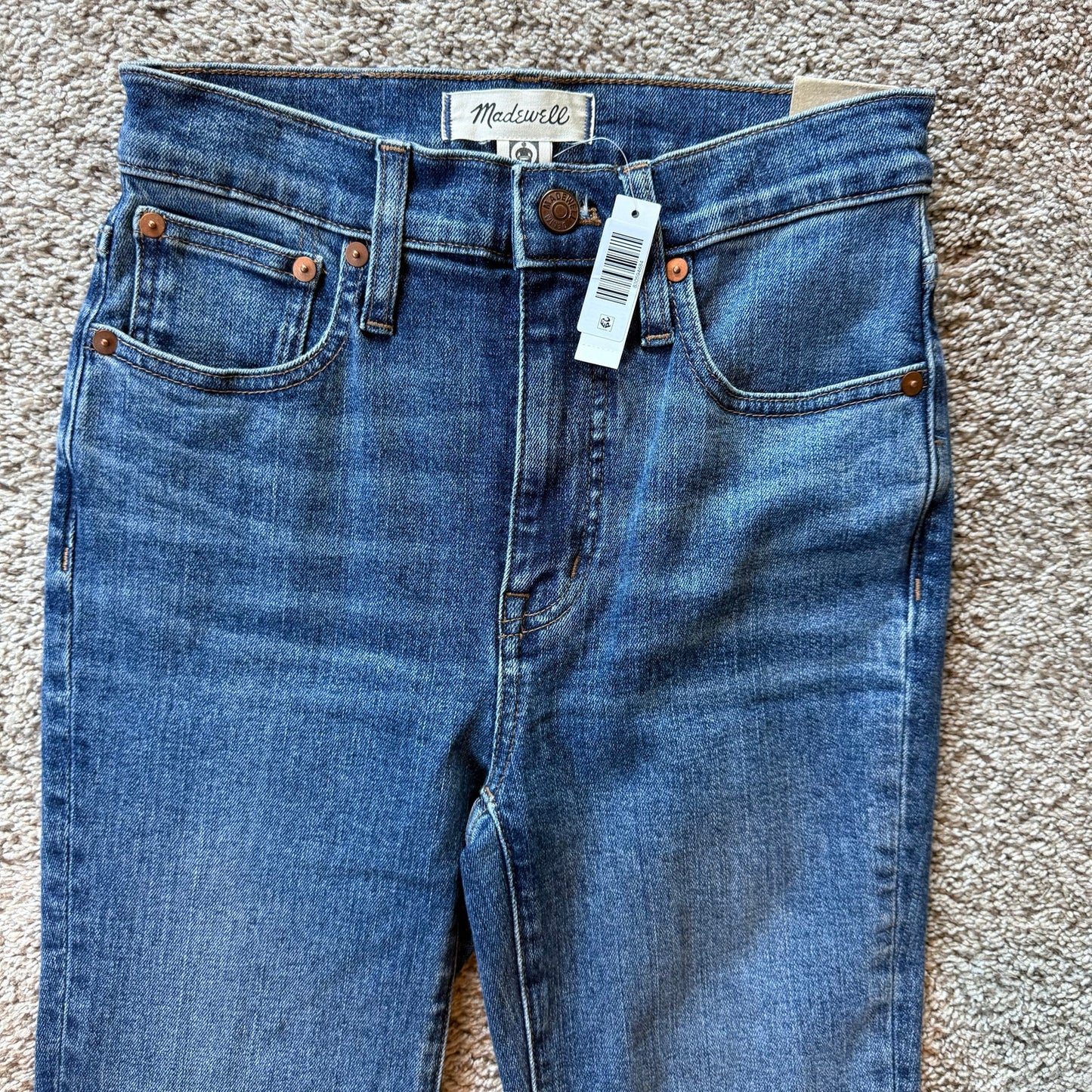Madewell Cali Demi Boot Jeans - Size 23