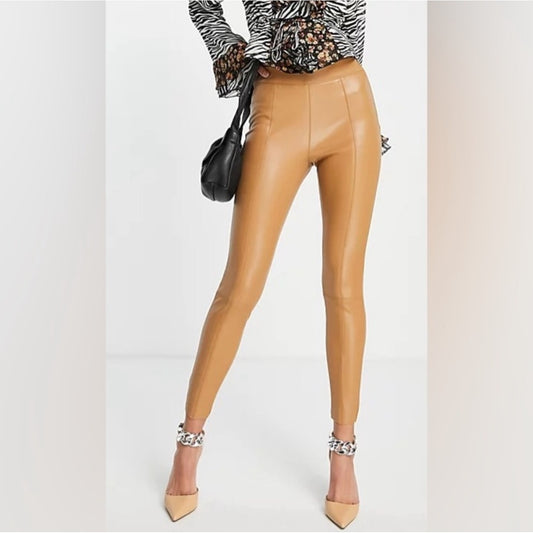 Topshop Faux Leather Skinny Pants – Size 4