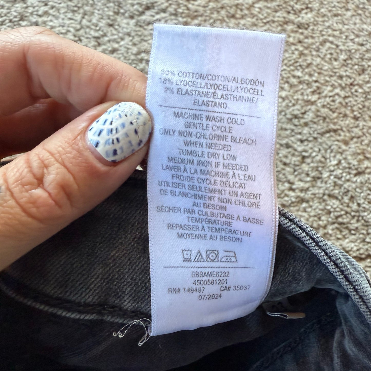 Joe's Jeans Gray Denim Skirt - Size 23