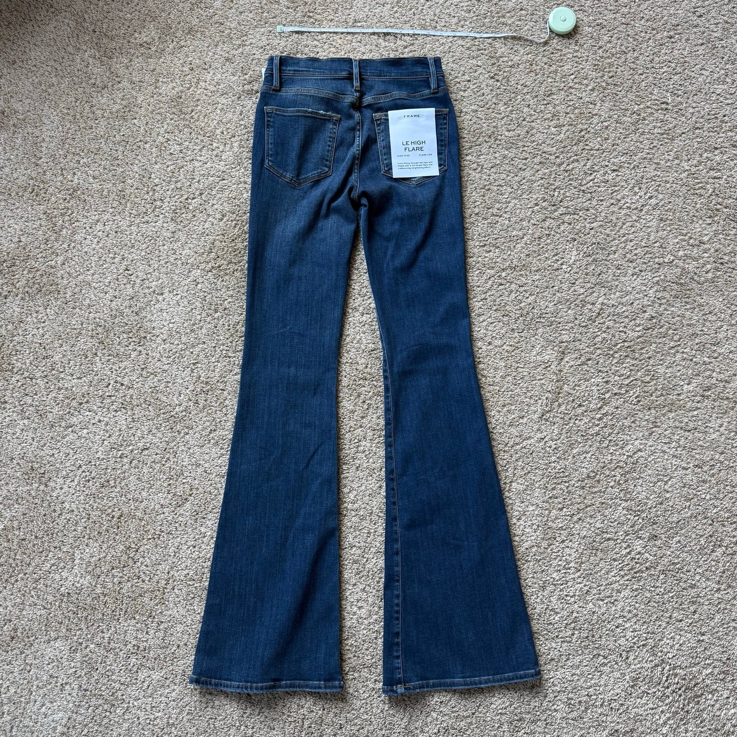 Frame Le High Flare Jeans - Size 25