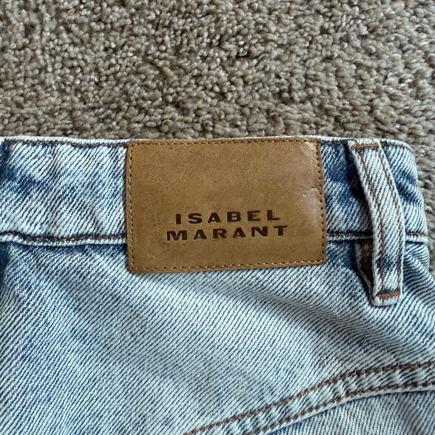 Isabel Marat Denim Jovany Shorts - Small