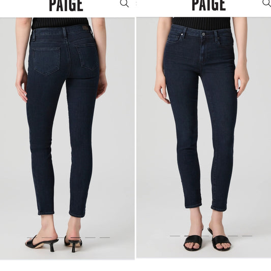 Paige Hoxton Ankle Jeans - Size 23