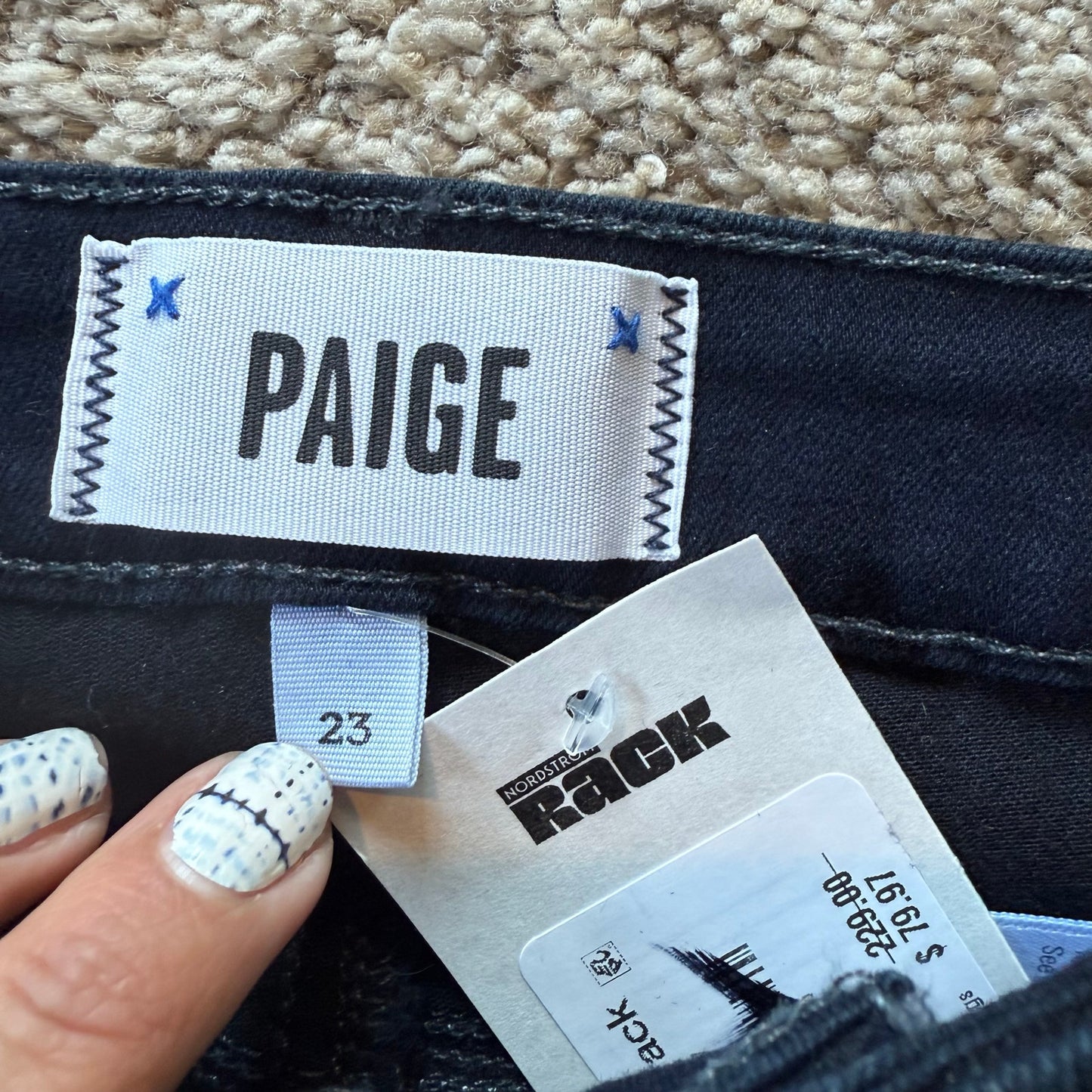 Paige Hoxton Ankle Jeans - Size 23