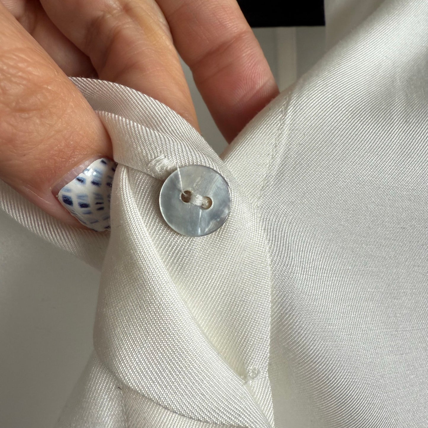 Vince Silk Blend Button Up Blouse - Size XXS