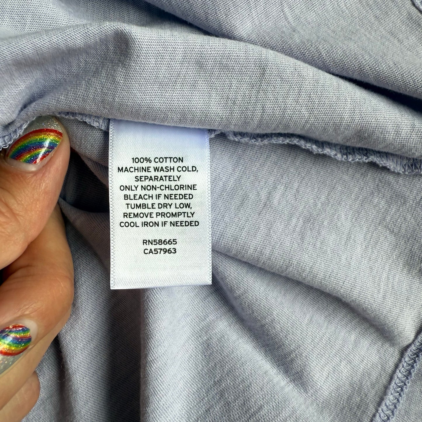 Melrose and Market periwinkle colored tank - XS